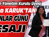 BOZÜYÜK MHP YÖNETİM KURULU ÜYESİ FATMA KARUK'TAN  KADINLAR GÜNÜ MESAJI