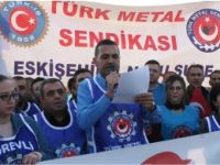 TÜRK METAL EYLEM YAPTI