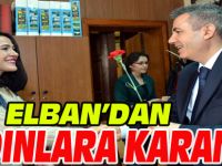 VALİ ELBAN'DAN KADINLARA KARANFİL