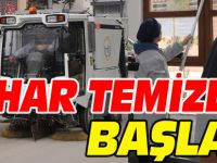 BOZÜYÜK'TE BAHAR TEMİZLİĞİ BAŞLADI