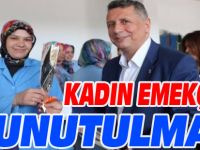 KADIN EMEKÇİLER UNUTULMADI