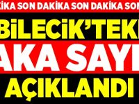 BİLECİK'TEKİ VAKA SAYISI AÇIKLANDI
