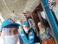 KAPI KAPI DOLAŞIP PİDE İKRAM EDİYORLAR