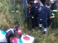 OTOMOBİL YOLDAN ÇIKTI