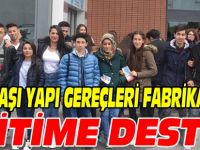 ECZACIBAŞI YAPI GEREÇLERİ FABRİKASINDAN EĞİTİME DESTEK