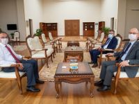 KAYMAKAM YAMAN REKTÖR BEYDEMİR'İ ZİYARET ETTİ
