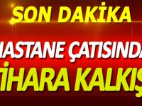 HASTANE ÇATISINDA İNTİHARA KALKIŞTI