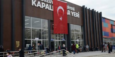 KAPALI PAZARDA TEDBiRLER ARTIRILDI