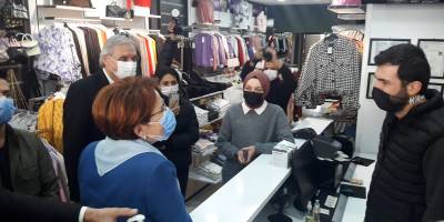 MERAL AKŞENER'DEN BOZÜYÜK ZİYARETİ