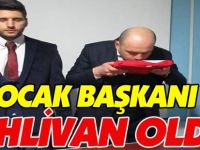 OCAK BAŞKANI PEHLİVAN OLDU