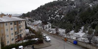 Bozüyük'e Yılın İlk Karı Düştü